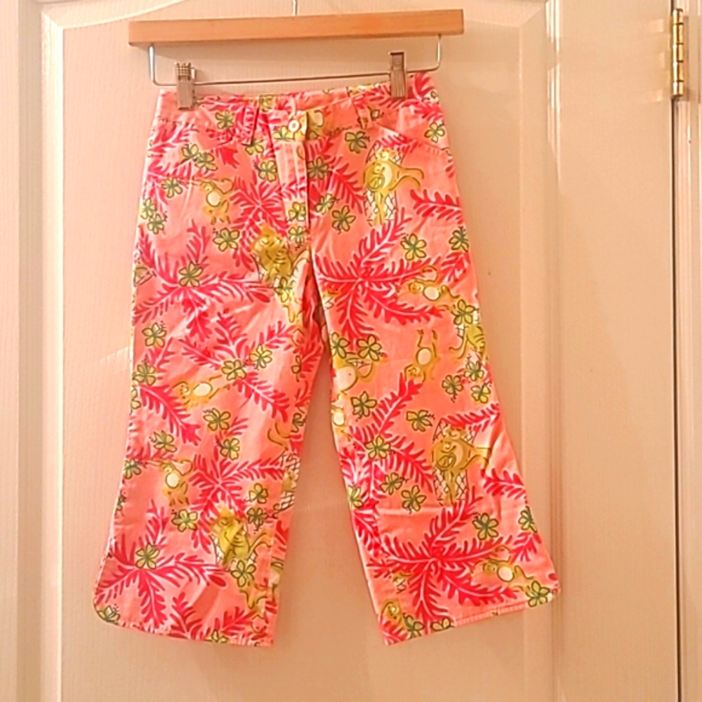 Lily Pulitzer Fun Multi-Color Bottom for a  Girl.Size 7.